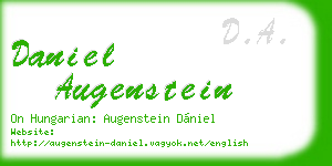 daniel augenstein business card